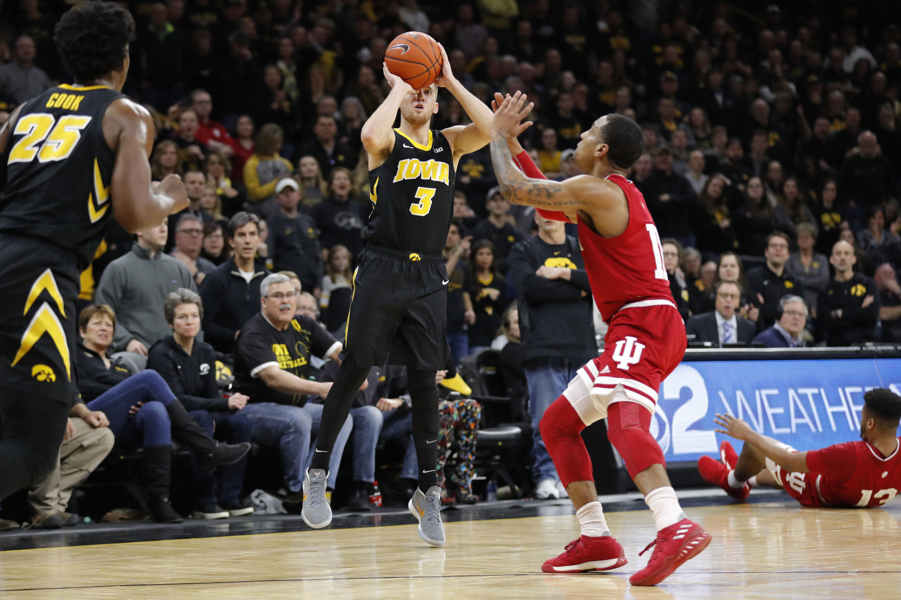 Indiana Iowa Basketball